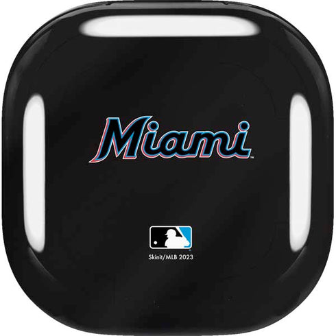 MLB Miami Marlins Jersey Alternate Galaxy Buds Live Skin