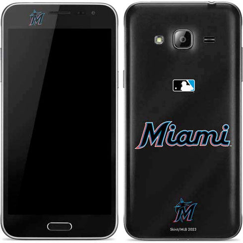 MLB Miami Marlins Jersey Alternate Galaxy J3 Skin