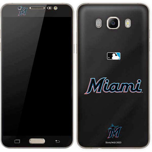 MLB Miami Marlins Jersey Alternate Galaxy J7 Skin