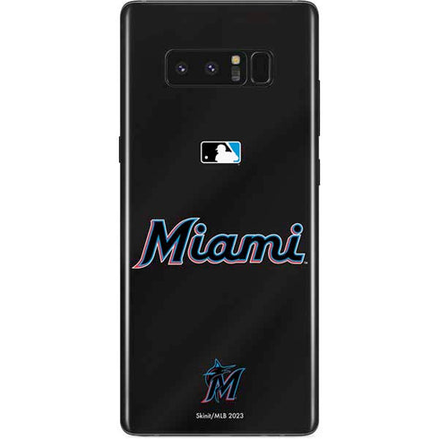 MLB Miami Marlins Jersey Alternate Galaxy Note 8 Skin