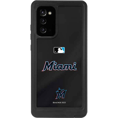 MLB Miami Marlins Jersey Alternate Galaxy Note20 5G Waterproof Case