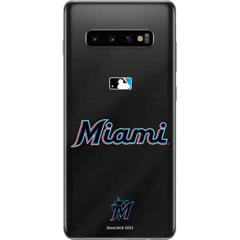 MLB Miami Marlins Jersey Alternate Galaxy S10 Plus Skin