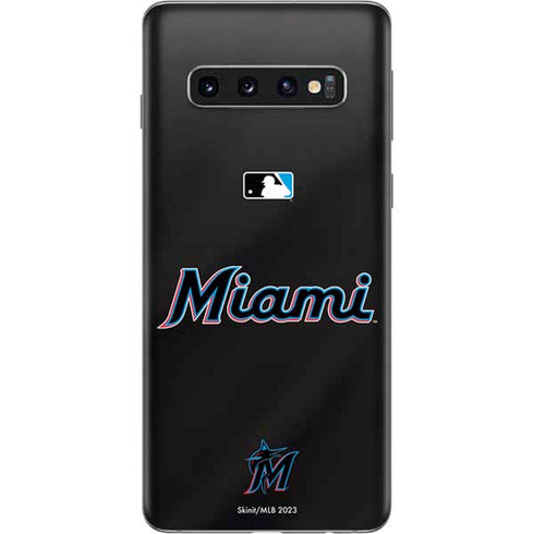 MLB Miami Marlins Jersey Alternate Galaxy S10 Skin