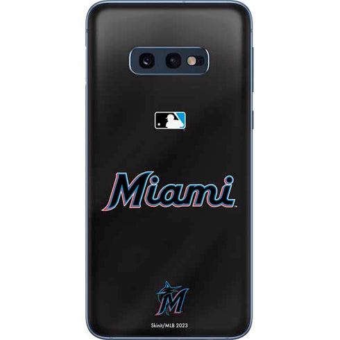 MLB Miami Marlins Jersey Alternate Galaxy S10e Skin