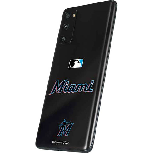 MLB Miami Marlins Jersey Alternate Galaxy S20 Fan Edition Skin