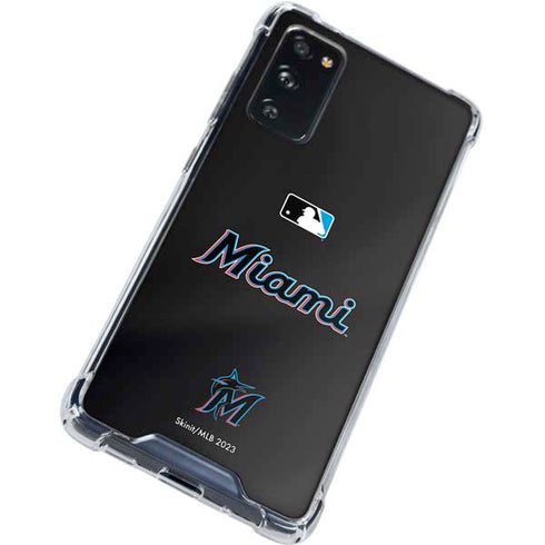MLB Miami Marlins Jersey Alternate Galaxy S20 FE Clear Case