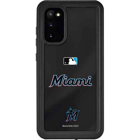 MLB Miami Marlins Jersey Alternate Galaxy S20 Waterproof Case