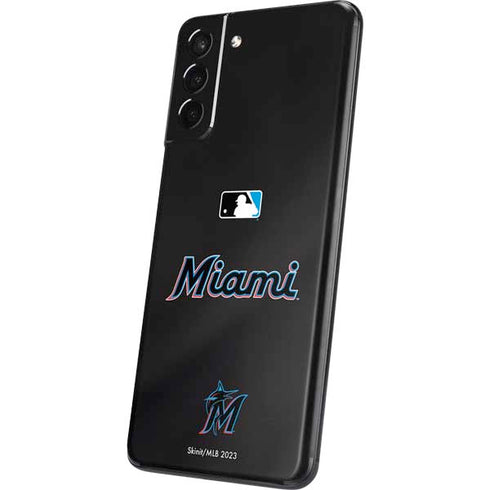 MLB Miami Marlins Jersey Alternate Galaxy S21 Plus 5G Skin