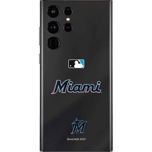 MLB Miami Marlins Jersey Alternate Galaxy S22 Ultra Skin