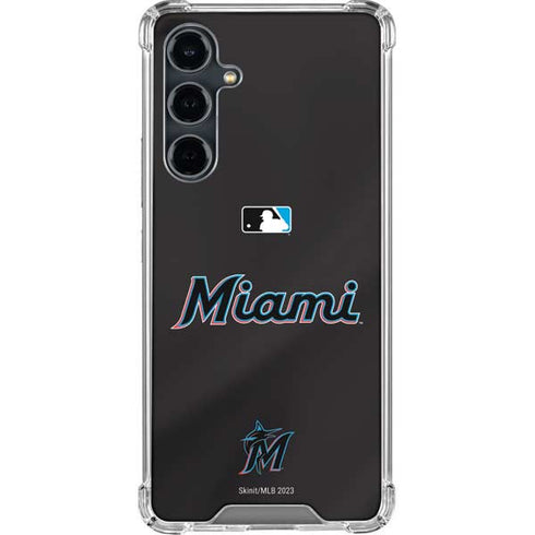 MLB Miami Marlins Jersey Alternate Galaxy S23 FE Clear Case