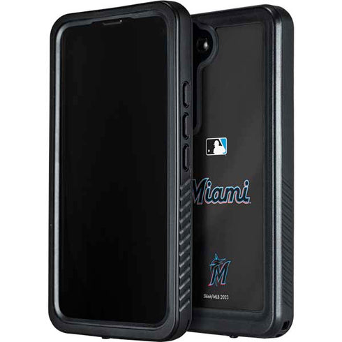 MLB Miami Marlins Jersey Alternate Galaxy S23 Plus Waterproof Case