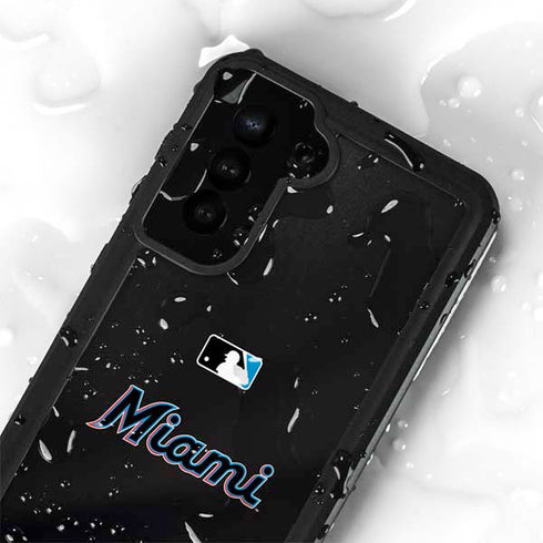 MLB Miami Marlins Jersey Alternate Galaxy S23 Plus Waterproof Case