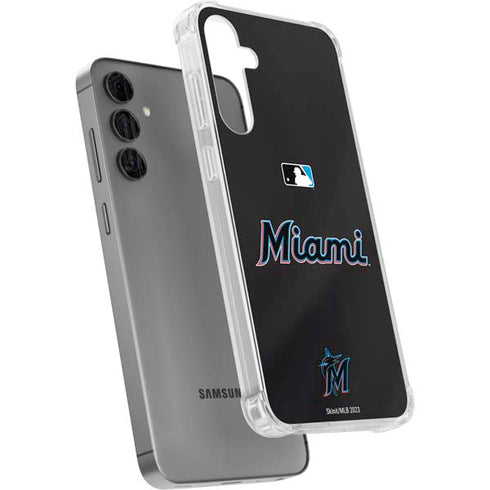 MLB Miami Marlins Jersey Alternate Galaxy S24 Plus Clear Case