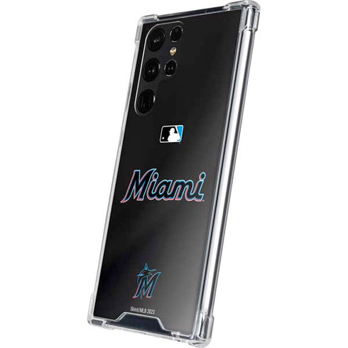 MLB Miami Marlins Jersey Alternate Galaxy S24 Ultra Clear Case
