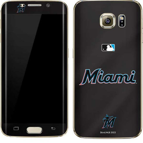 MLB Miami Marlins Jersey Alternate Galaxy S7 Edge Skin