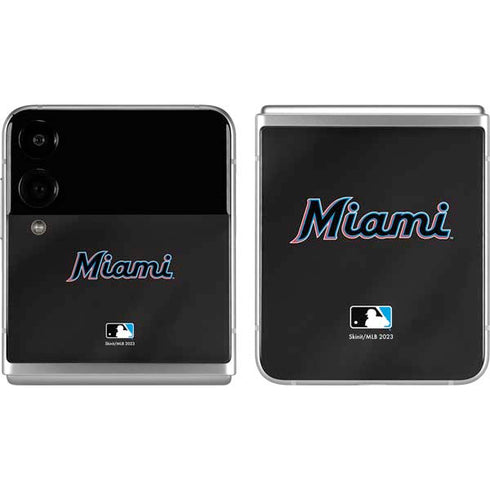 MLB Miami Marlins Jersey Alternate Galaxy Z Flip4 5G Skin