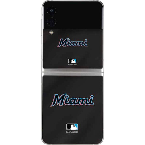 MLB Miami Marlins Jersey Alternate Galaxy Z Flip4 5G Skin