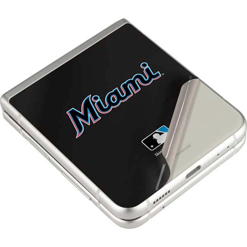 MLB Miami Marlins Jersey Alternate Galaxy Z Flip4 5G Skin