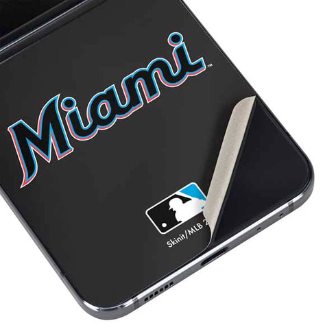 MLB Miami Marlins Jersey Alternate Galaxy Z Flip5 5G Skin