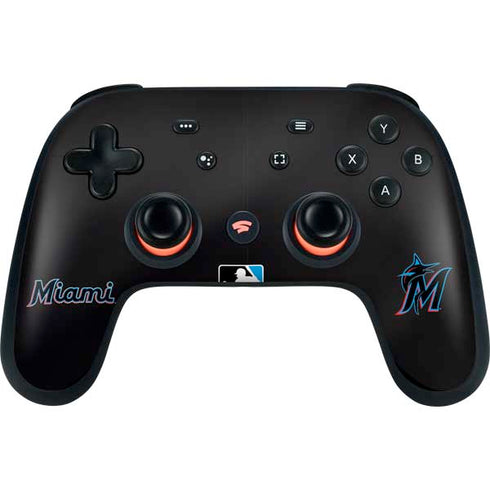 MLB Miami Marlins Jersey Alternate Google Stadia Controller Skin