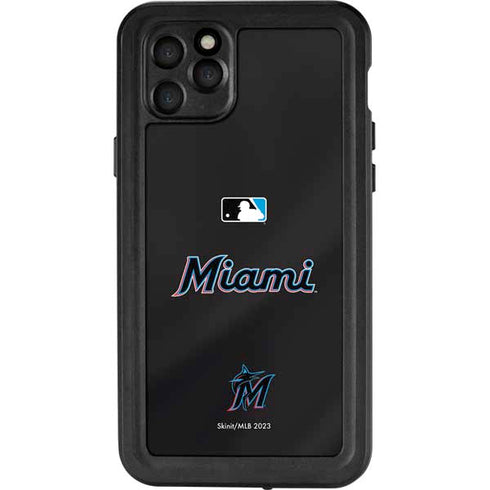 MLB Miami Marlins Jersey Alternate iPhone 11 Pro Max Waterproof Case