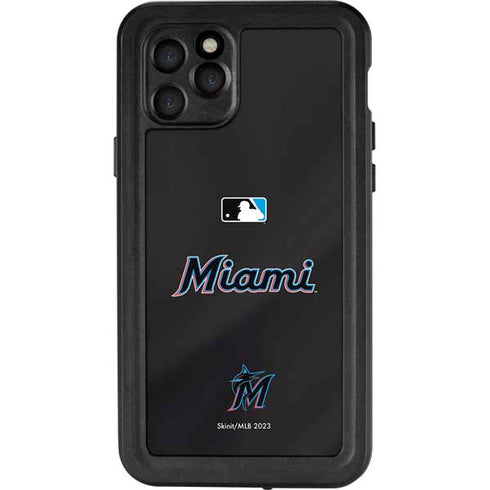 MLB Miami Marlins Jersey Alternate iPhone 11 Pro Waterproof Case