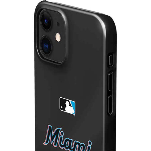 MLB Miami Marlins Jersey Alternate iPhone 12 Mini Lite Case
