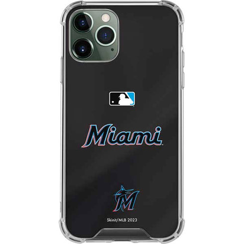 MLB Miami Marlins Jersey Alternate iPhone 12 Pro Clear Case