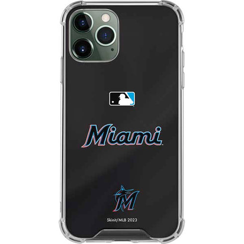 MLB Miami Marlins Jersey Alternate iPhone 12 Pro Max Clear Case