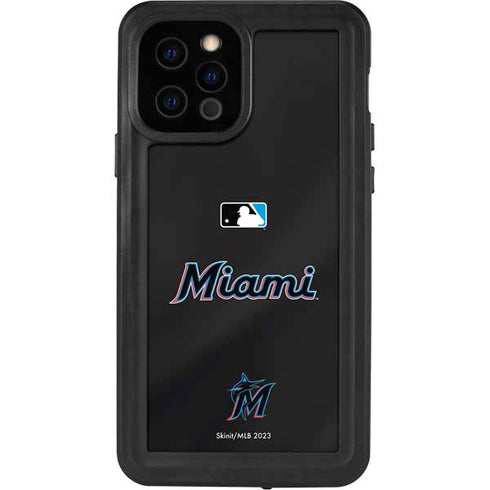 MLB Miami Marlins Jersey Alternate iPhone 12 Pro Waterproof Case