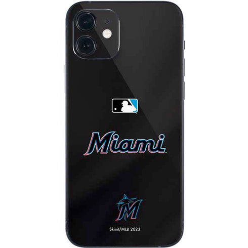 MLB Miami Marlins Jersey Alternate iPhone 12 Skin