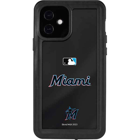 MLB Miami Marlins Jersey Alternate iPhone 12 Waterproof Case