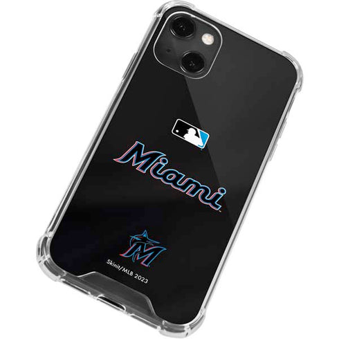 MLB Miami Marlins Jersey Alternate iPhone 13 Mini Clear Case