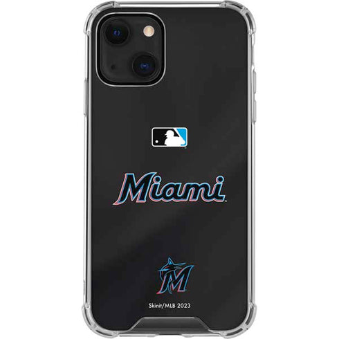 MLB Miami Marlins Jersey Alternate iPhone 14 Clear Case