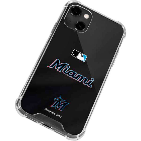 MLB Miami Marlins Jersey Alternate iPhone 14 Clear Case