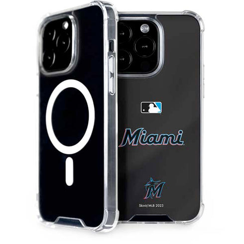 MLB Miami Marlins Jersey Alternate iPhone 14 Pro MagSafe Case