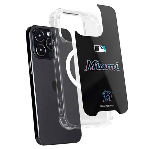 MLB Miami Marlins Jersey Alternate iPhone 15 Pro MagSafe Case