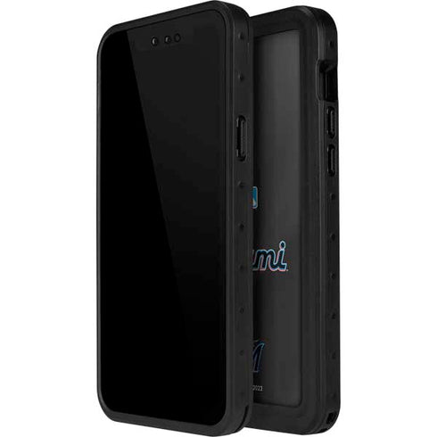 MLB Miami Marlins Jersey Alternate iPhone 14 Pro Max Waterproof Case
