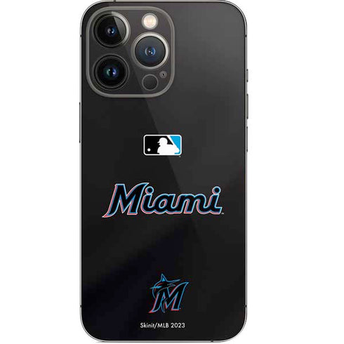 MLB Miami Marlins Jersey Alternate iPhone 14 Pro Skin