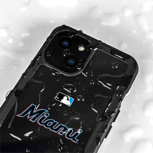 MLB Miami Marlins Jersey Alternate iPhone 15 Plus Waterproof Case