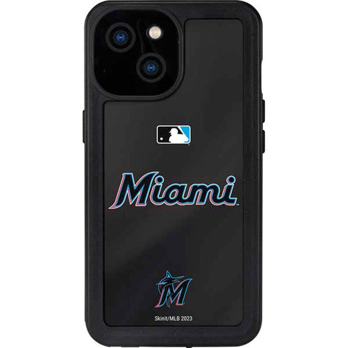 MLB Miami Marlins Jersey Alternate iPhone 15 Waterproof Case