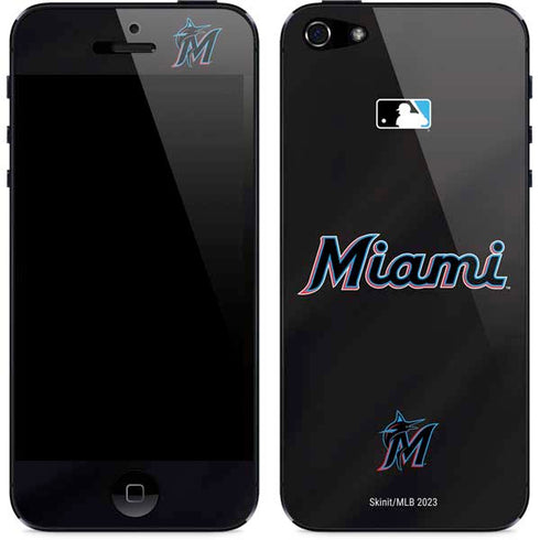 MLB Miami Marlins Jersey Alternate iPhone 5/5s/5SE Skin