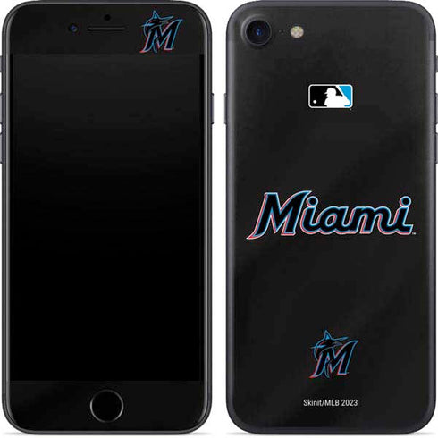 MLB Miami Marlins Jersey Alternate iPhone 8 Skin