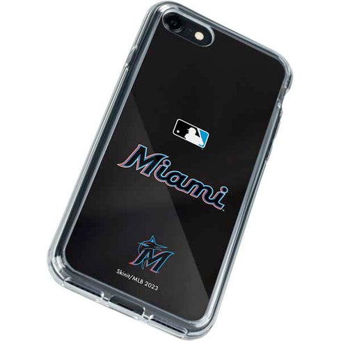 MLB Miami Marlins Jersey Alternate iPhone SE (2nd & 3rd Gen) Clear Case