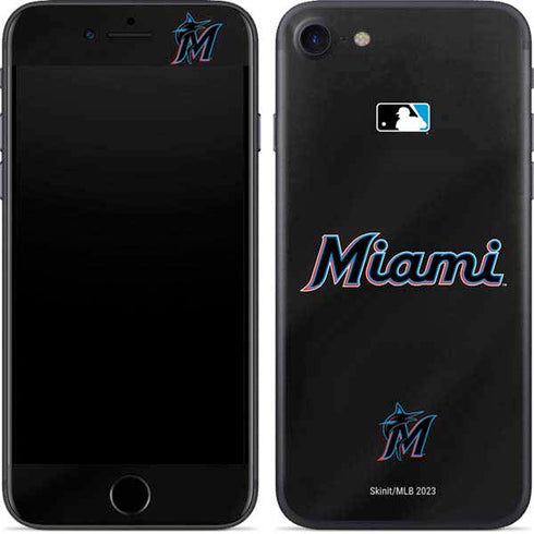 MLB Miami Marlins Jersey Alternate iPhone SE (2nd & 3rd Gen) Skin