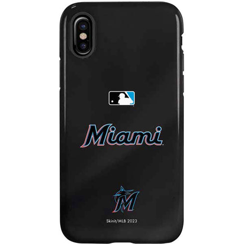 MLB Miami Marlins Jersey Alternate iPhone X Pro Case