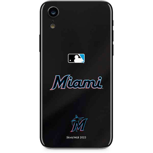MLB Miami Marlins Jersey Alternate iPhone XR Skin