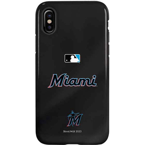 MLB Miami Marlins Jersey Alternate iPhone XS Pro Case