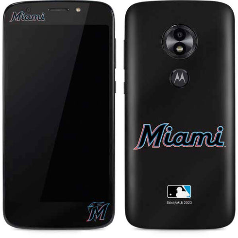 MLB Miami Marlins Jersey Alternate Moto E5 Play Skin
