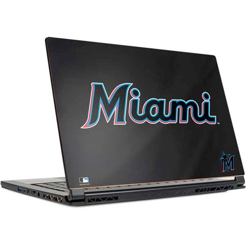 MLB Miami Marlins Jersey Alternate MSI GS65 Stealth Laptop Skin
